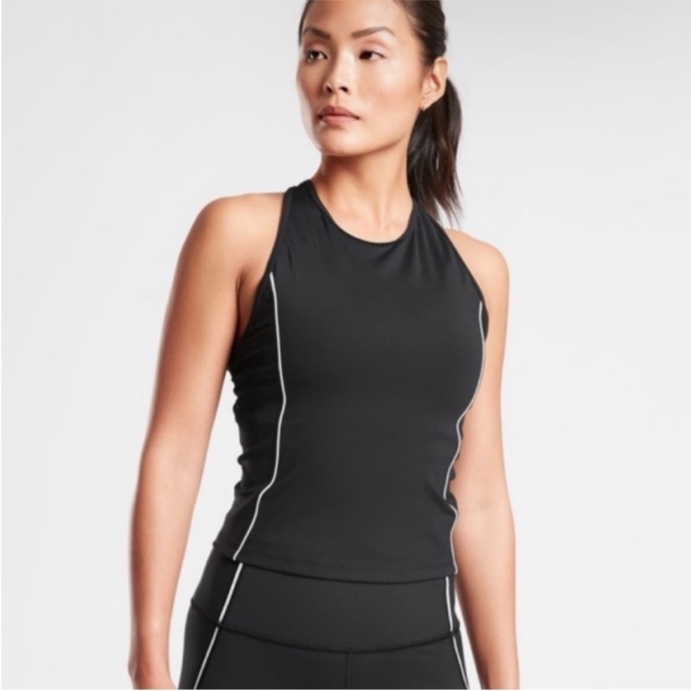 Athleta NWT Black Lightning Tank